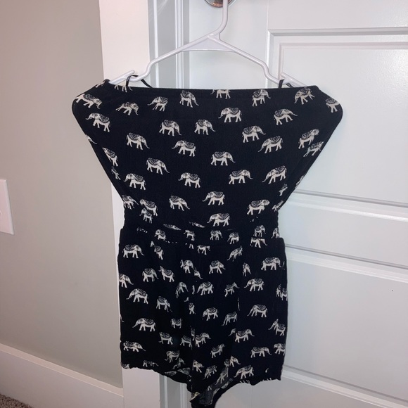 Strapless Elephant Romper - Picture 3 of 3